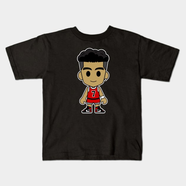 Ryota Miyagi Kids T-Shirt by Chibi Pops